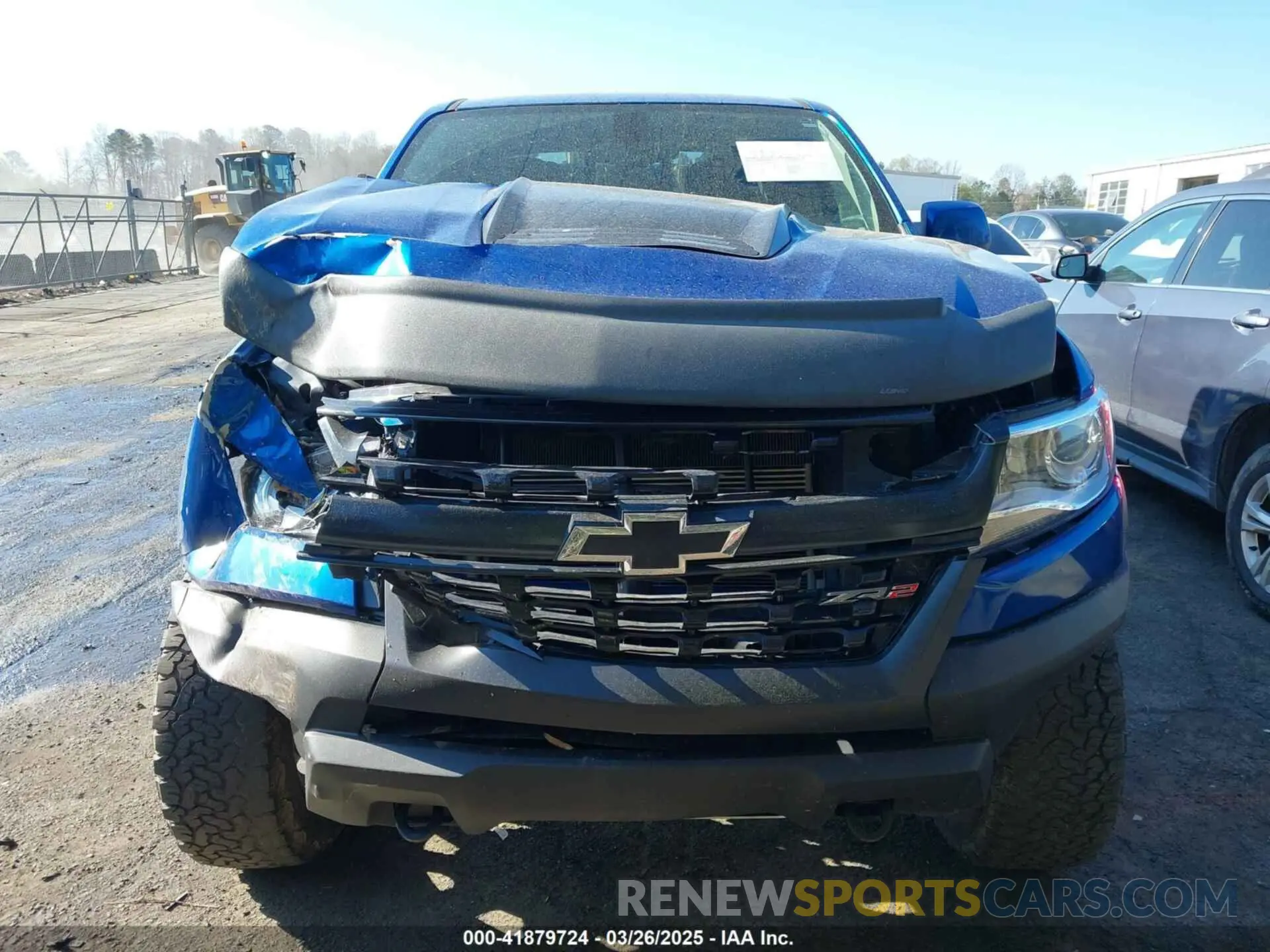 12 fotografías del automóvil dañado 1GCGTEEN5K1279370 CHEVROLET COLORADO 2019