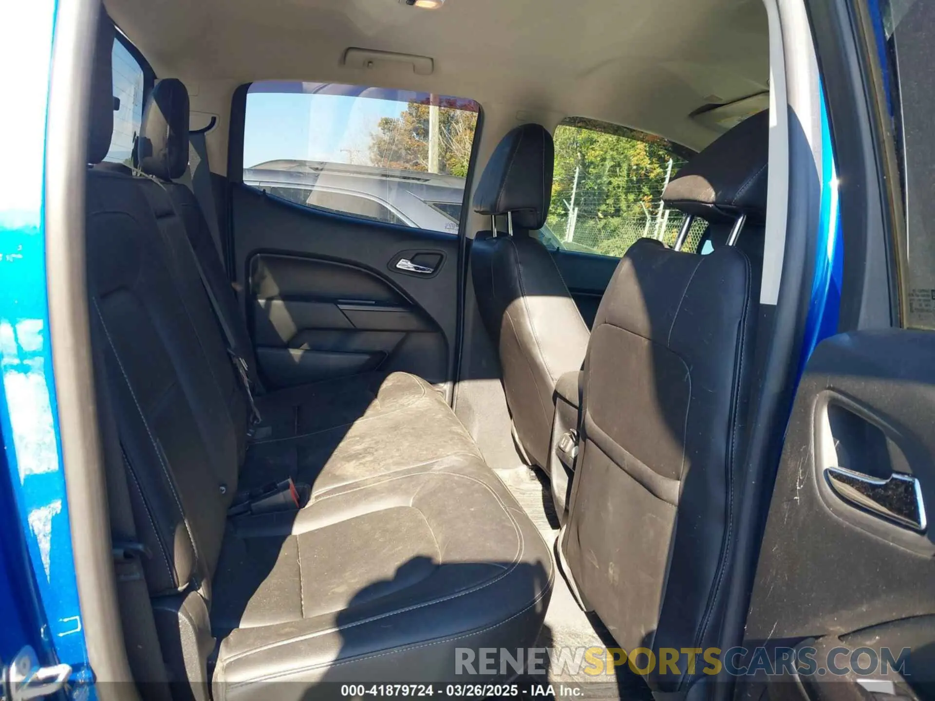 8 fotografías del automóvil dañado 1GCGTEEN5K1279370 CHEVROLET COLORADO 2019
