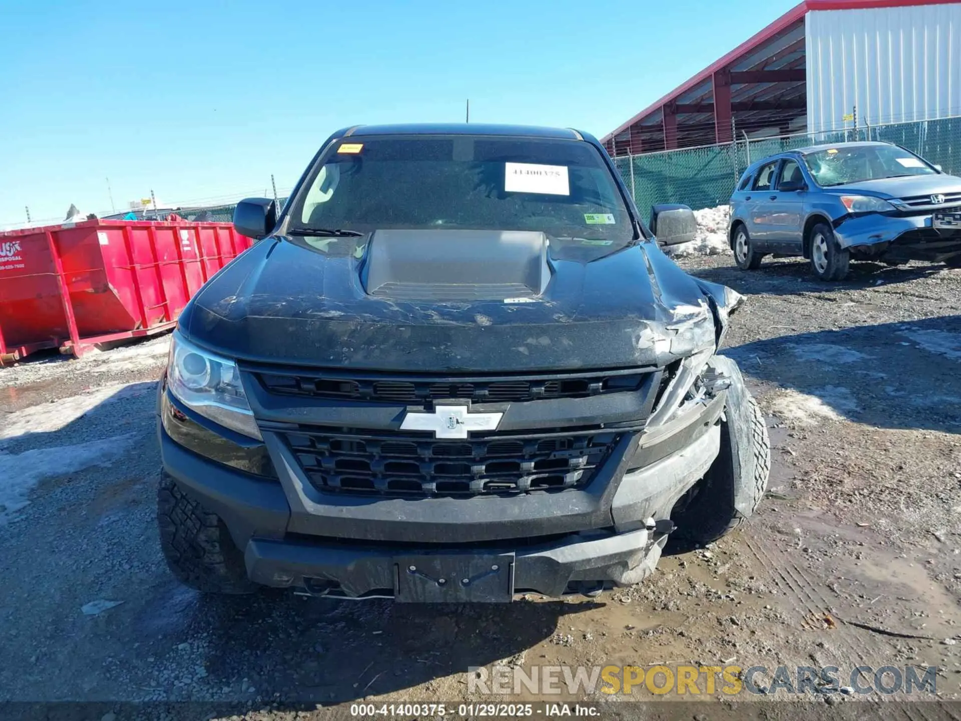 12 fotografías del automóvil dañado 1GCGTEEN5K1302727 CHEVROLET COLORADO 2019