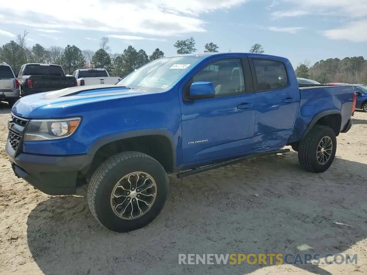 1 fotografías del automóvil dañado 1GCGTEEN7K1135593 CHEVROLET COLORADO 2019
