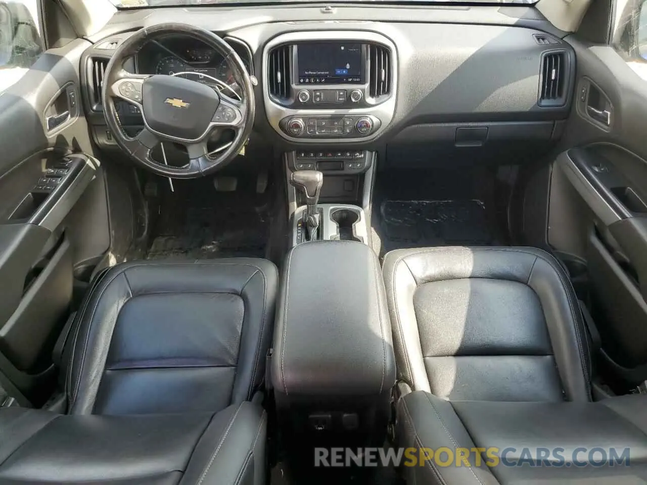 8 fotografías del automóvil dañado 1GCGTEEN7K1135593 CHEVROLET COLORADO 2019