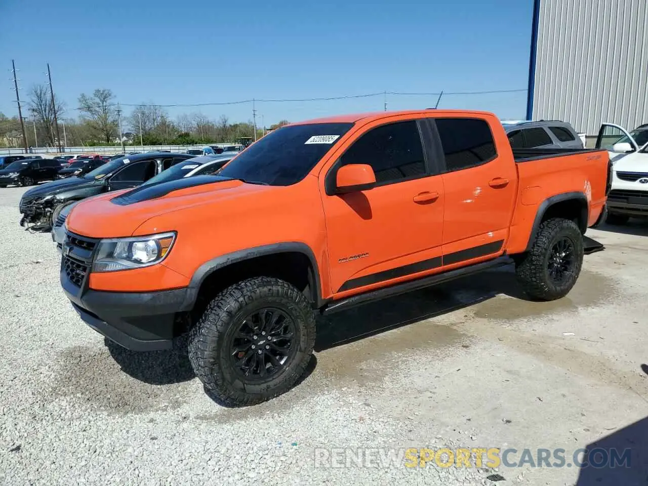 1 fotografías del automóvil dañado 1GCGTEEN7K1278933 CHEVROLET COLORADO 2019
