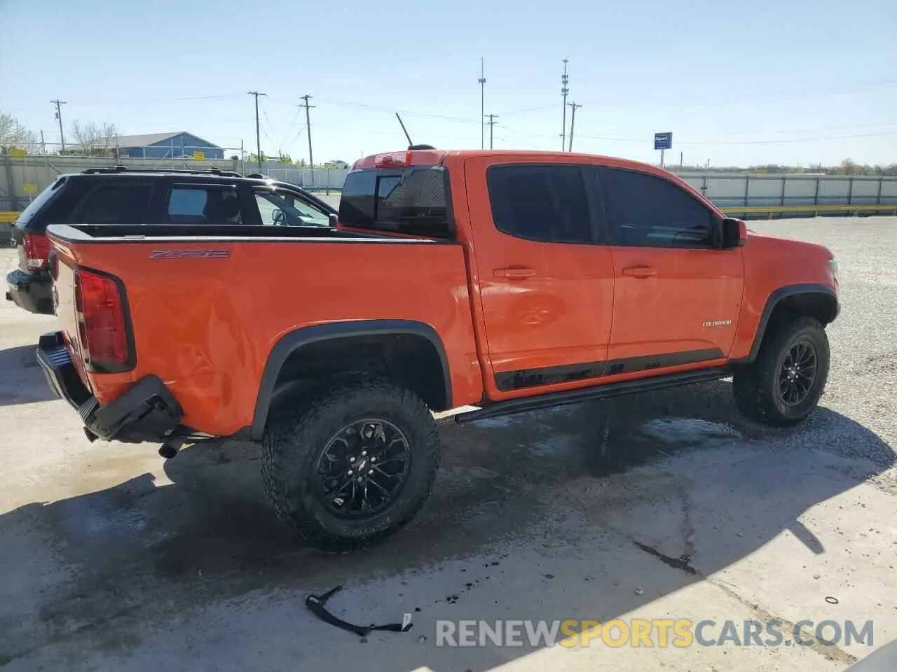 3 fotografías del automóvil dañado 1GCGTEEN7K1278933 CHEVROLET COLORADO 2019