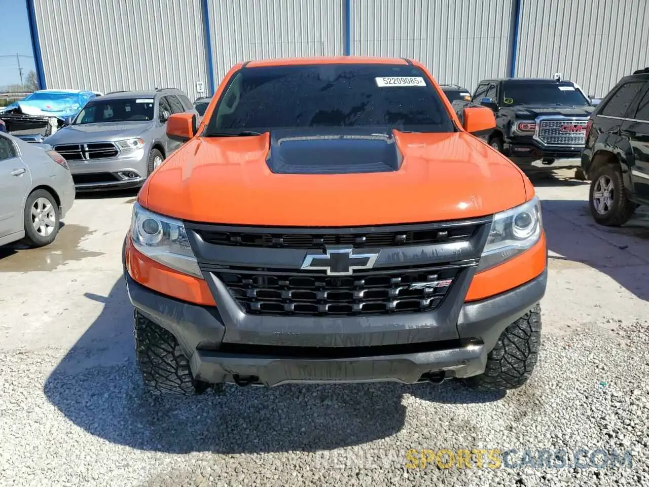 5 fotografías del automóvil dañado 1GCGTEEN7K1278933 CHEVROLET COLORADO 2019