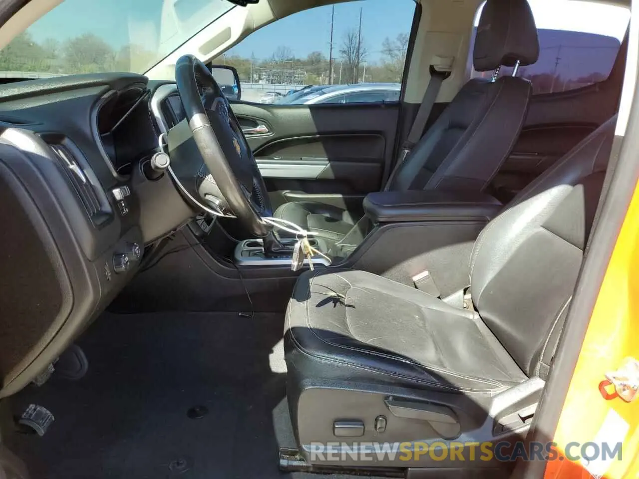7 fotografías del automóvil dañado 1GCGTEEN7K1278933 CHEVROLET COLORADO 2019