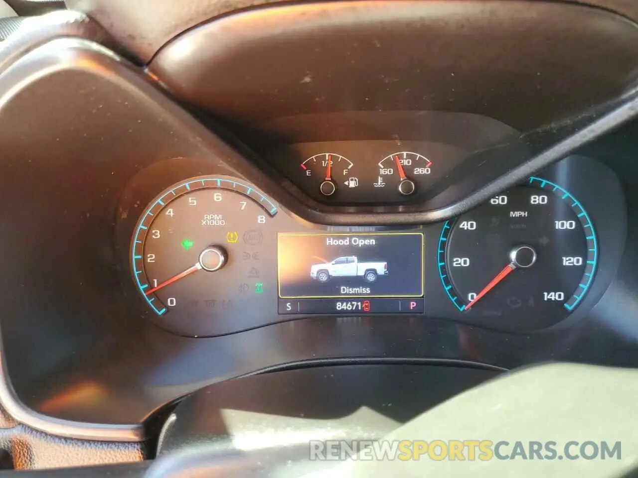 9 fotografías del automóvil dañado 1GCGTEEN7K1278933 CHEVROLET COLORADO 2019