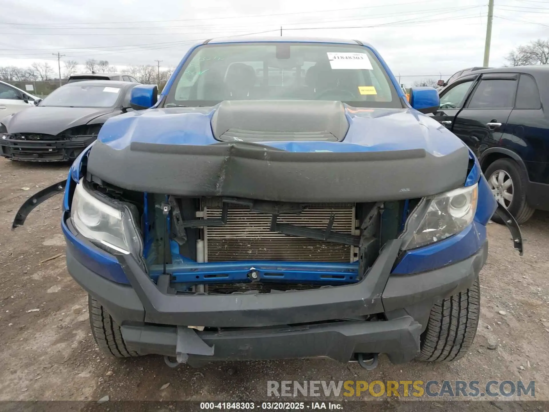 10 fotografías del automóvil dañado 1GCGTEEN7K1310876 CHEVROLET COLORADO 2019