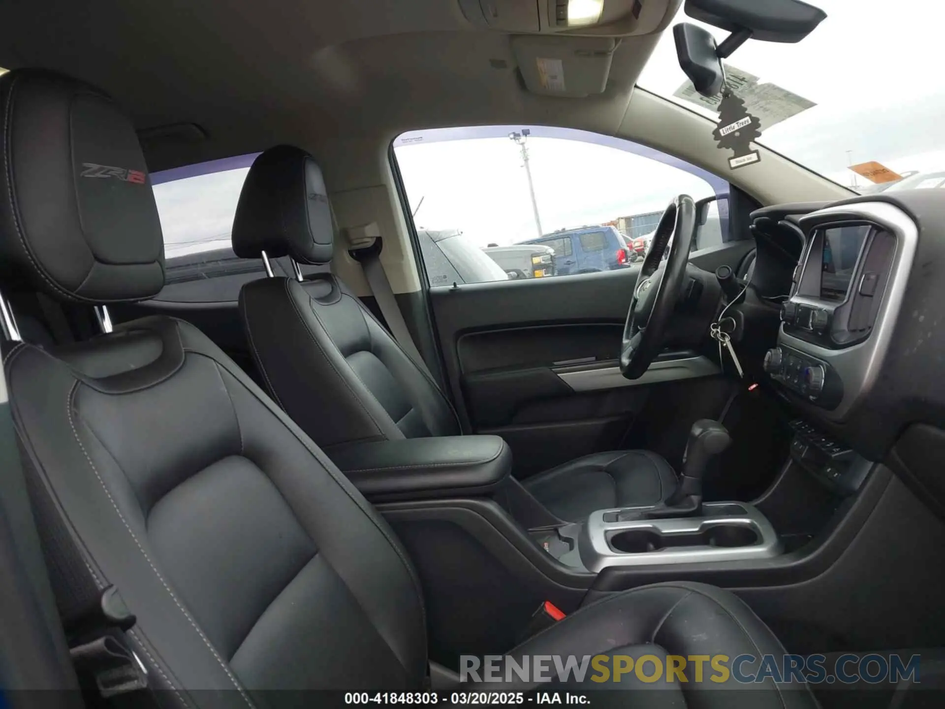 5 fotografías del automóvil dañado 1GCGTEEN7K1310876 CHEVROLET COLORADO 2019