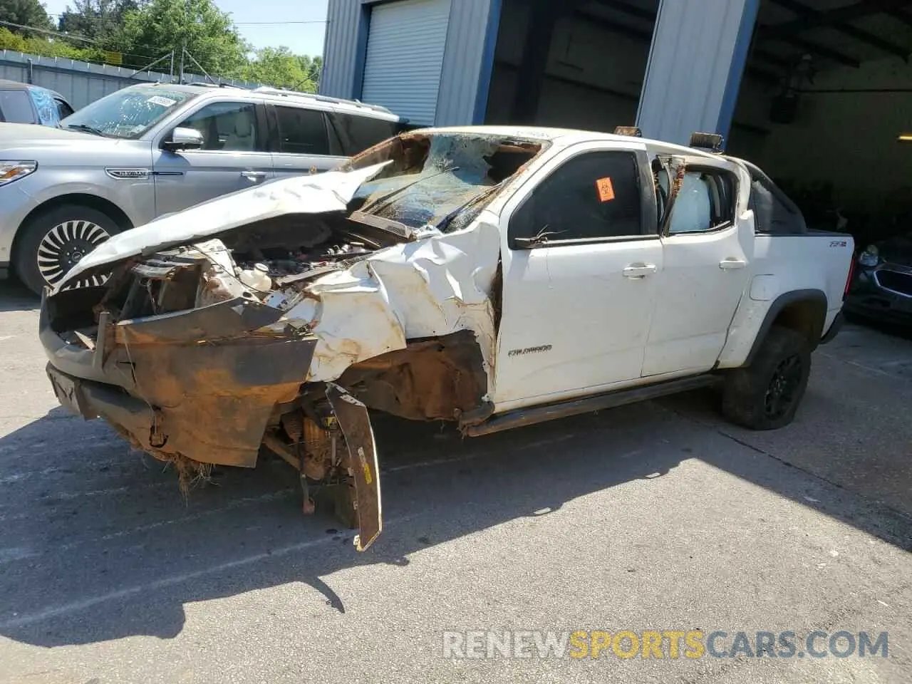 1 fotografías del automóvil dañado 1GCGTEEN8K1236304 CHEVROLET COLORADO 2019