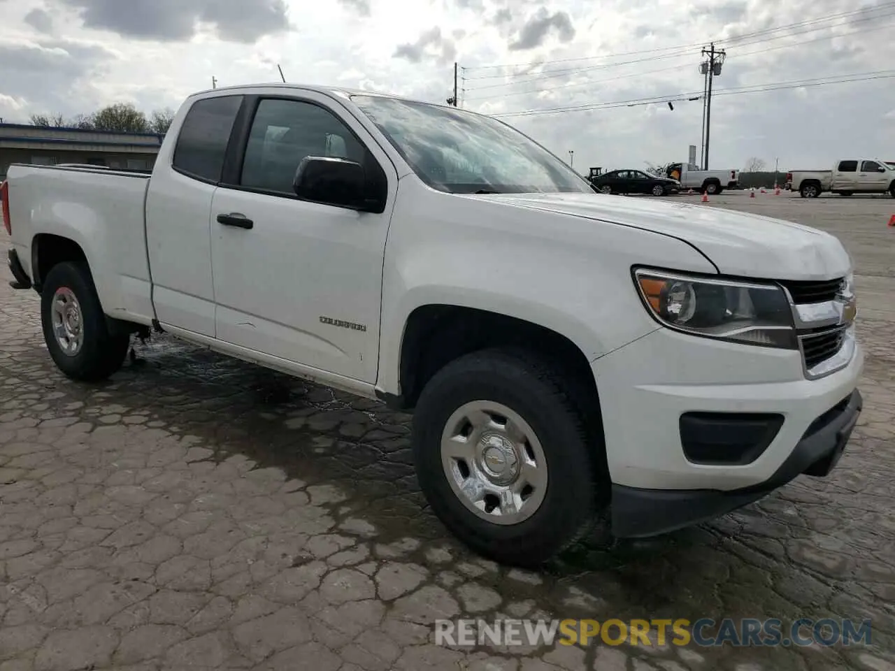4 fotografías del automóvil dañado 1GCHSBEA0K1162878 CHEVROLET COLORADO 2019