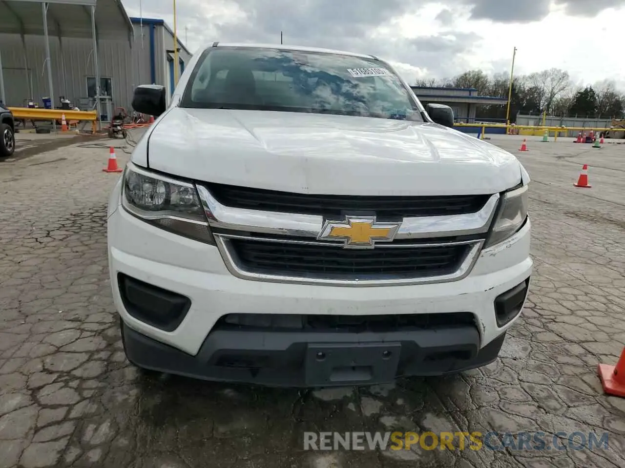 5 fotografías del automóvil dañado 1GCHSBEA0K1162878 CHEVROLET COLORADO 2019