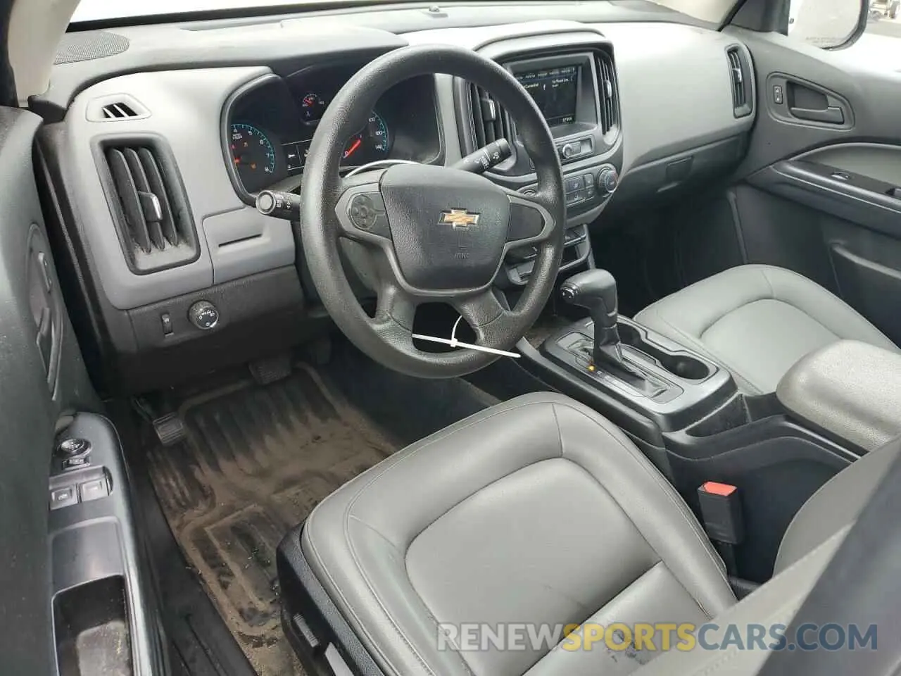 8 fotografías del automóvil dañado 1GCHSBEA0K1254685 CHEVROLET COLORADO 2019