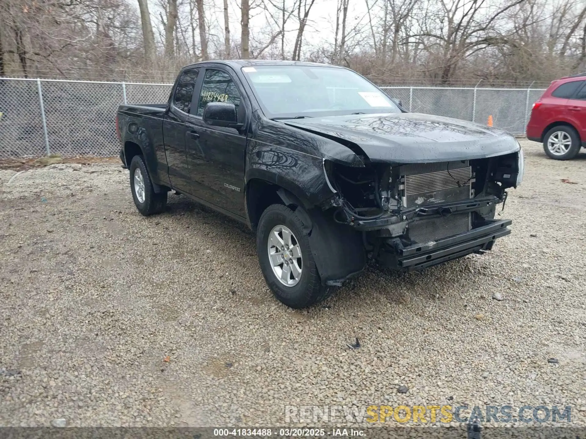 1 fotografías del automóvil dañado 1GCHSBEA1K1142171 CHEVROLET COLORADO 2019