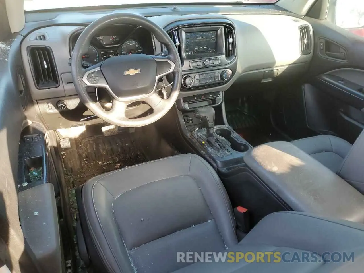 8 fotografías del automóvil dañado 1GCHSBEA1K1170505 CHEVROLET COLORADO 2019