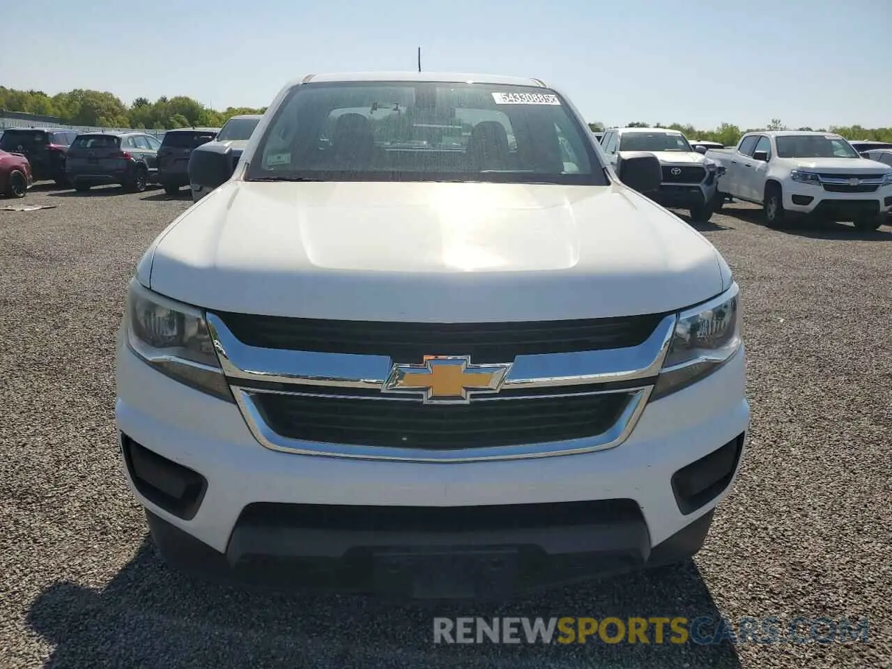 5 fotografías del automóvil dañado 1GCHSBEA1K1327305 CHEVROLET COLORADO 2019