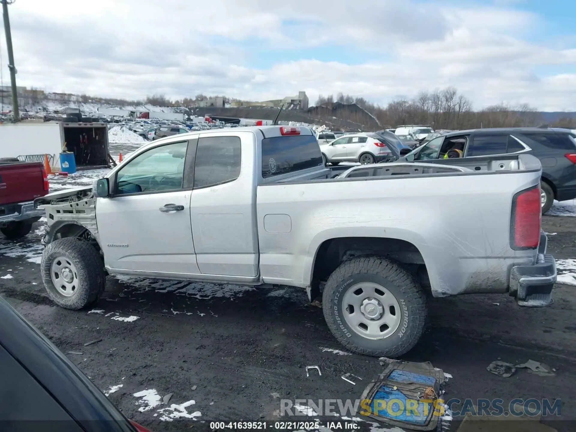 14 fotografías del automóvil dañado 1GCHSBEA2K1223132 CHEVROLET COLORADO 2019