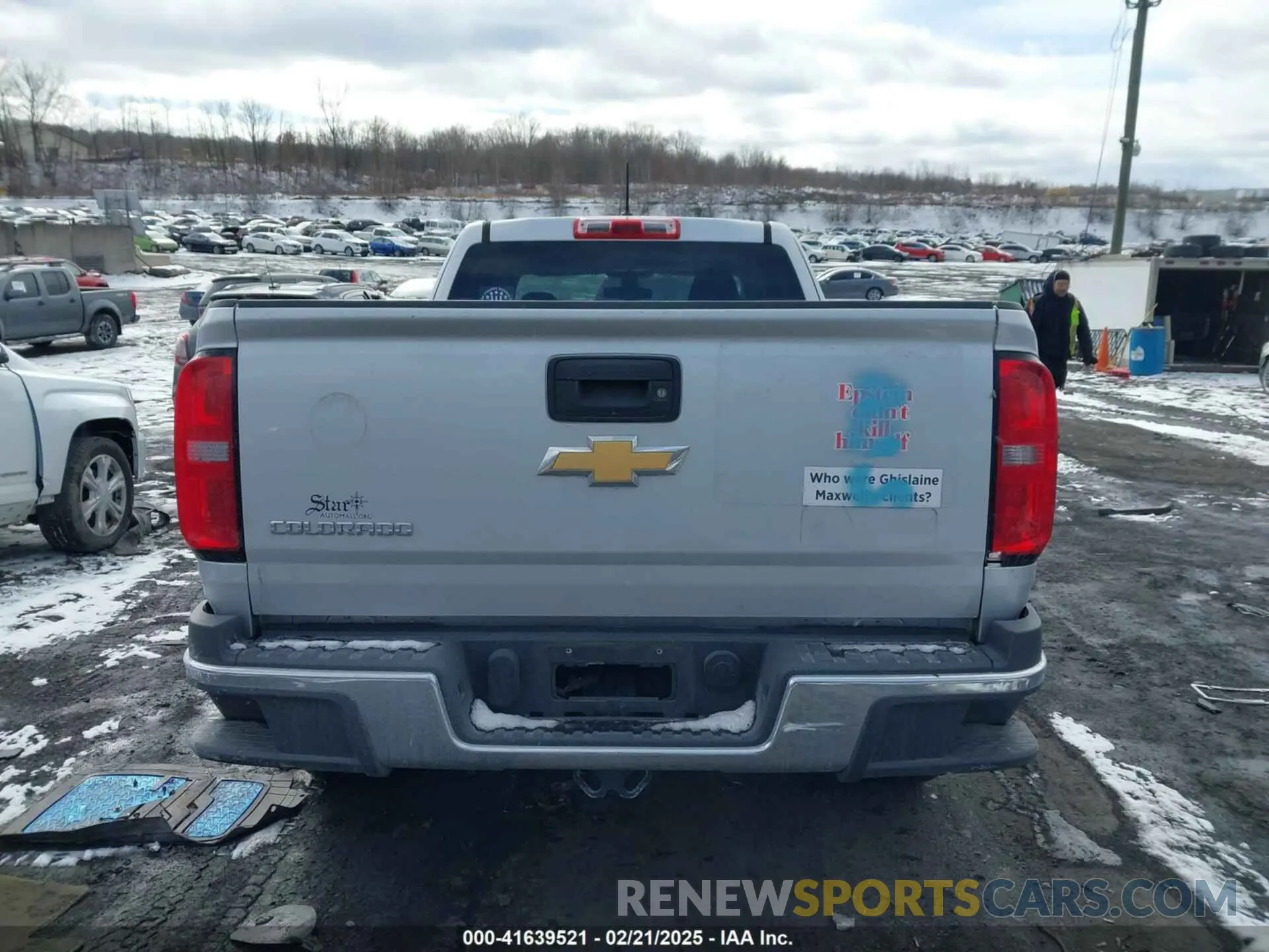 16 fotografías del automóvil dañado 1GCHSBEA2K1223132 CHEVROLET COLORADO 2019