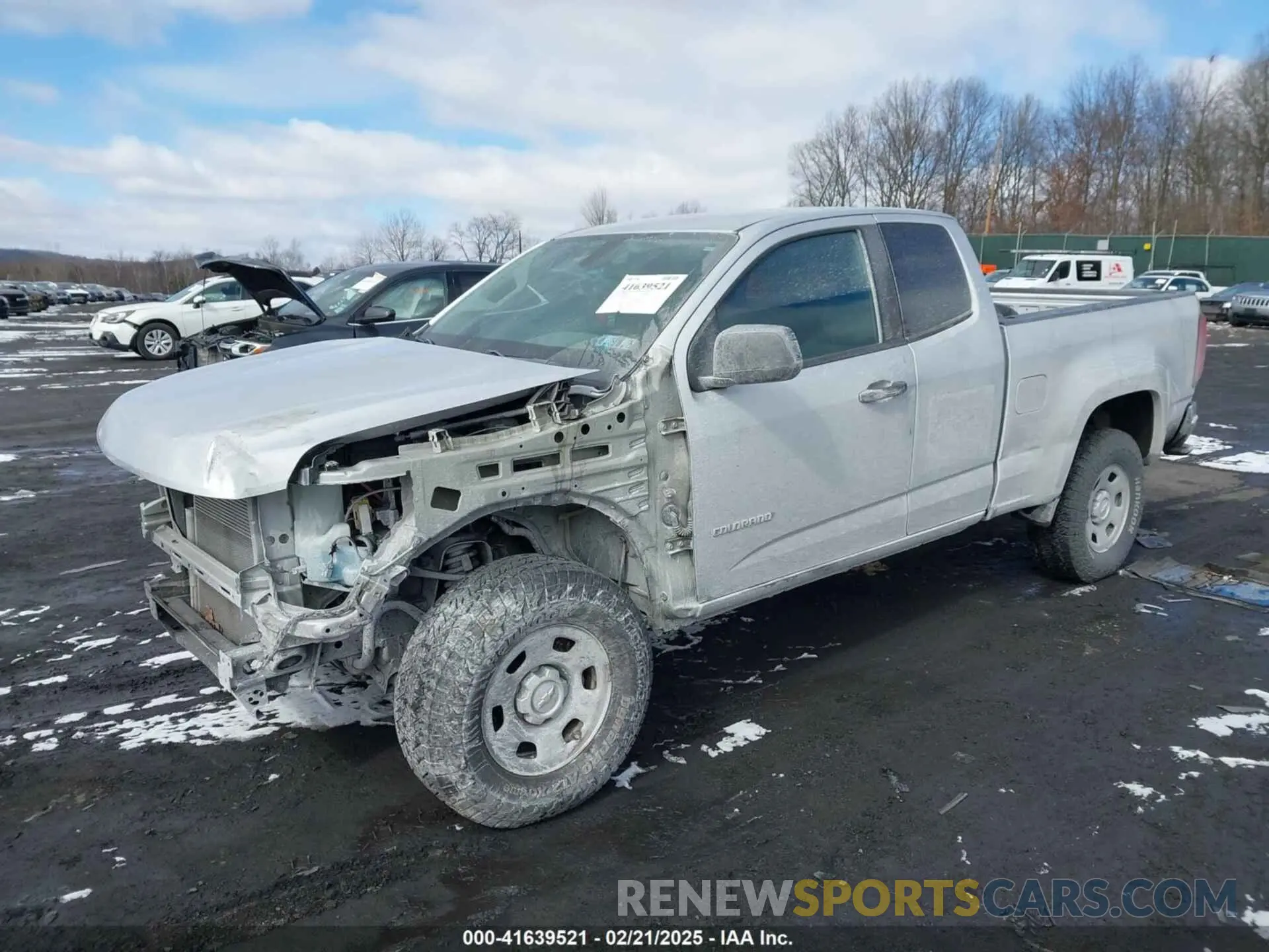 2 fotografías del automóvil dañado 1GCHSBEA2K1223132 CHEVROLET COLORADO 2019