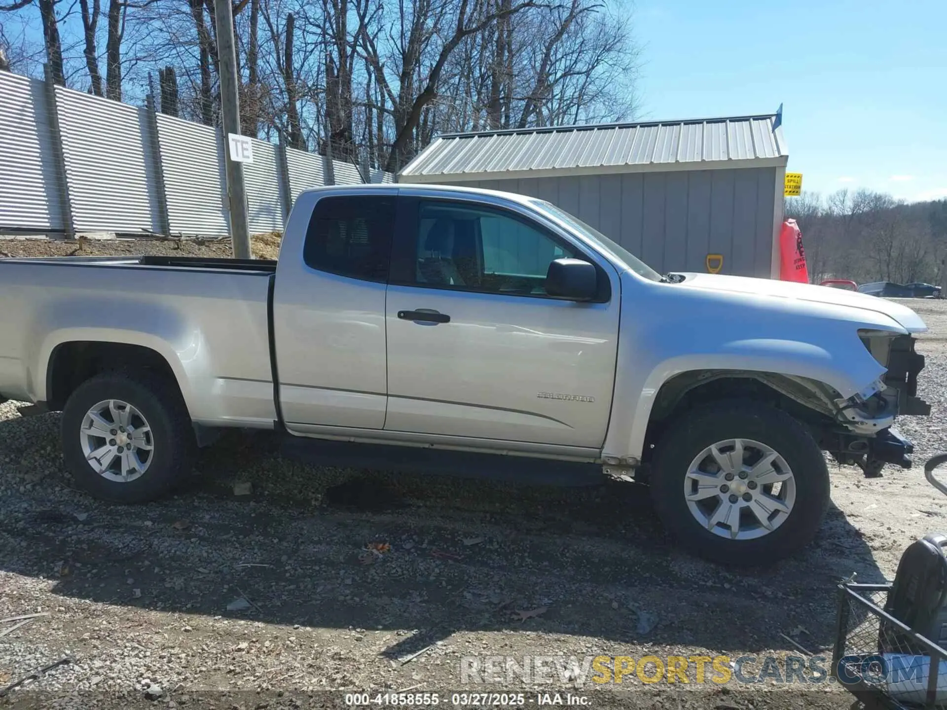 14 fotografías del automóvil dañado 1GCHSBEA2K1224619 CHEVROLET COLORADO 2019
