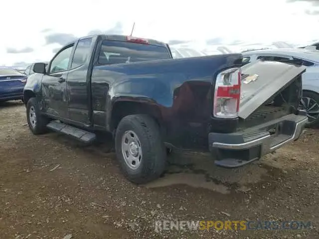 2 fotografías del automóvil dañado 1GCHSBEA3K1313244 CHEVROLET COLORADO 2019