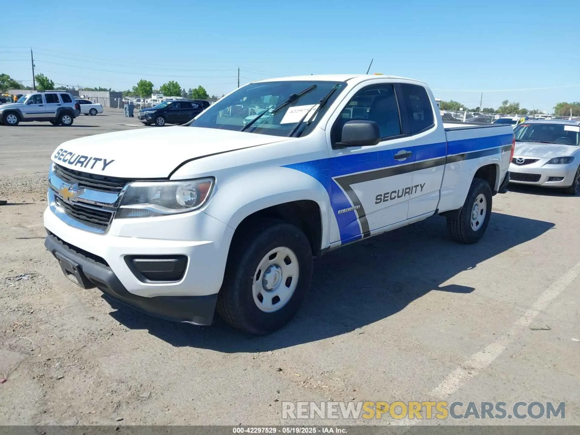 2 fotografías del automóvil dañado 1GCHSBEA3K1351377 CHEVROLET COLORADO 2019