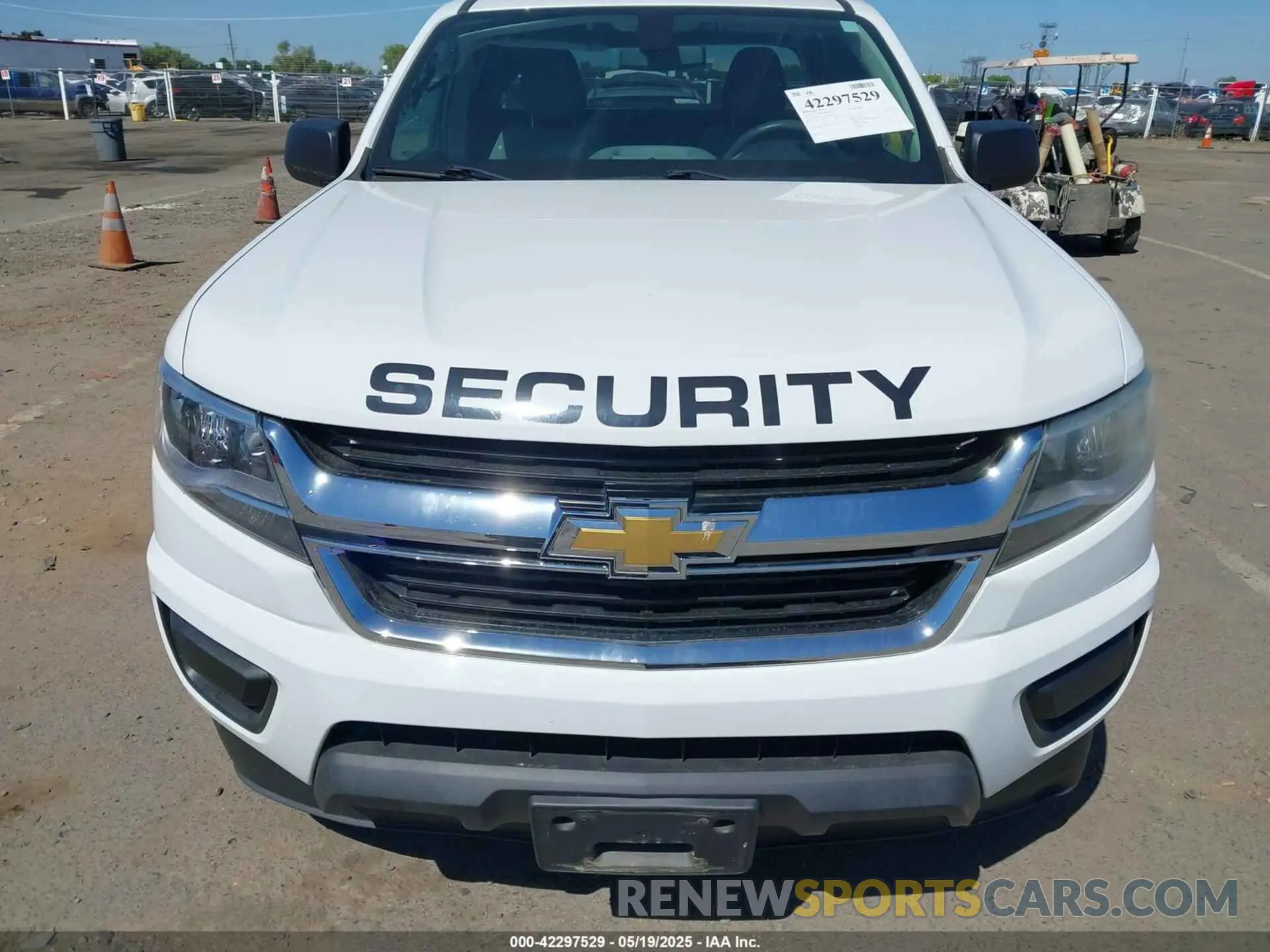 6 fotografías del automóvil dañado 1GCHSBEA3K1351377 CHEVROLET COLORADO 2019