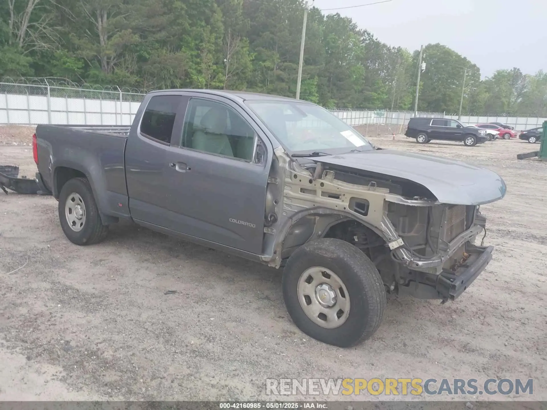 1 fotografías del automóvil dañado 1GCHSBEA8K1119583 CHEVROLET COLORADO 2019