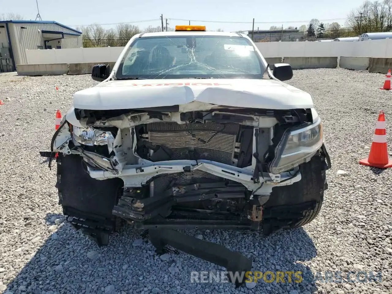 5 fotografías del automóvil dañado 1GCHSBEA8K1173191 CHEVROLET COLORADO 2019
