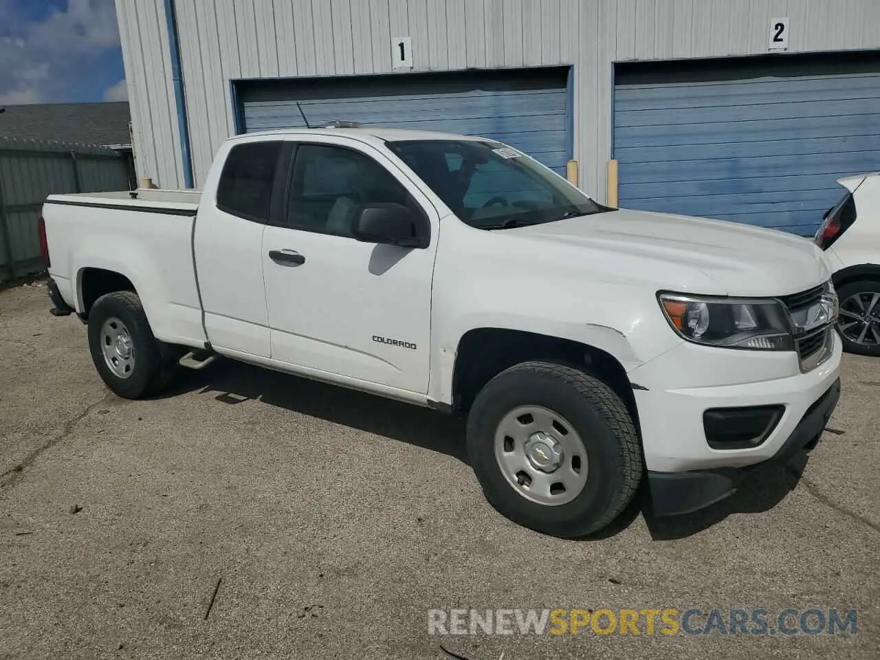 4 fotografías del automóvil dañado 1GCHSBEA8K1194333 CHEVROLET COLORADO 2019