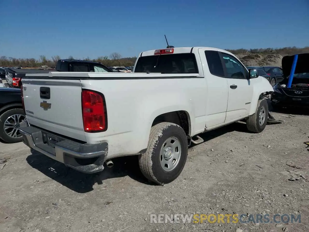 3 fotografías del automóvil dañado 1GCHSBEA8K1210336 CHEVROLET COLORADO 2019