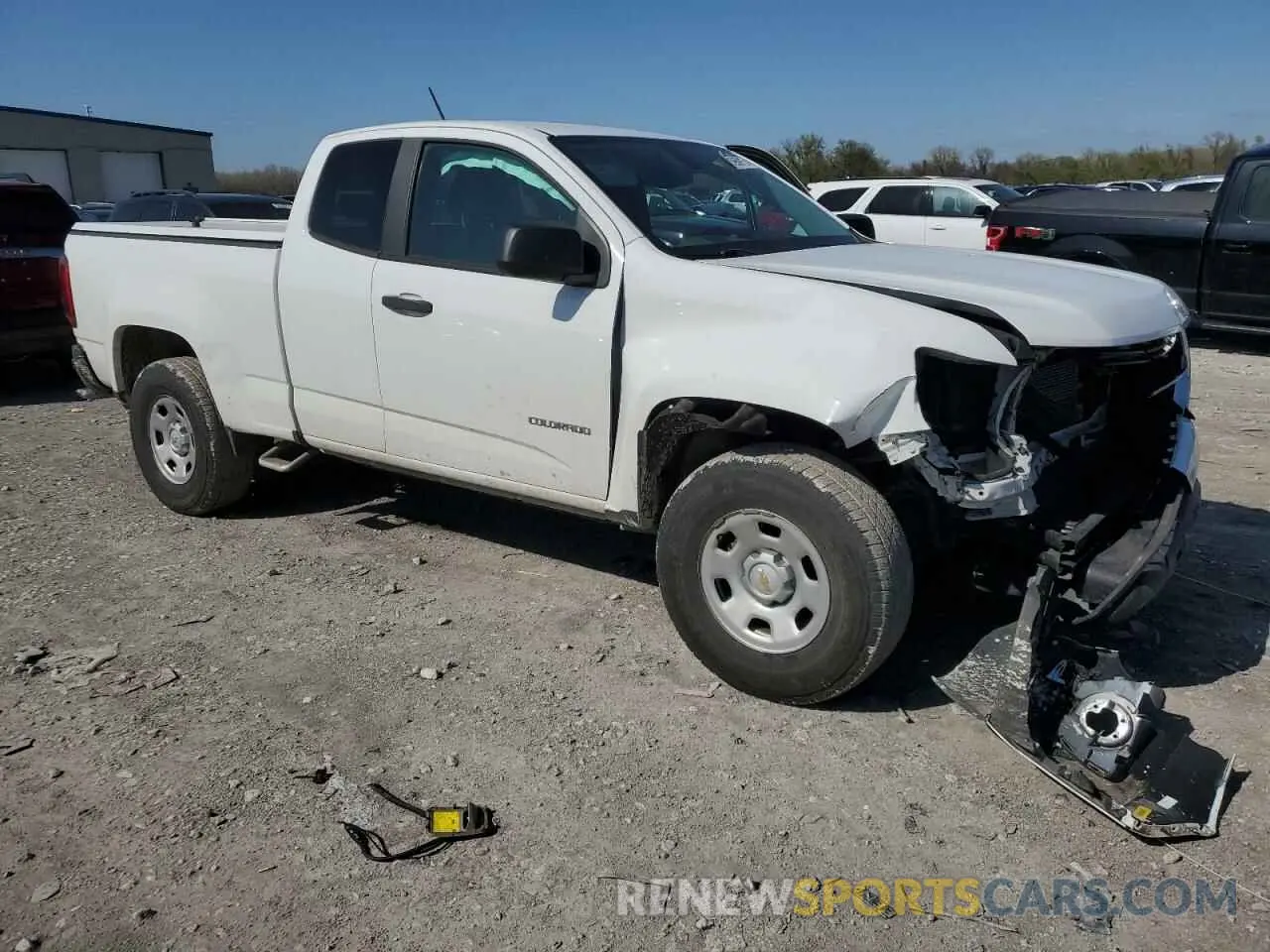 4 fotografías del automóvil dañado 1GCHSBEA8K1210336 CHEVROLET COLORADO 2019