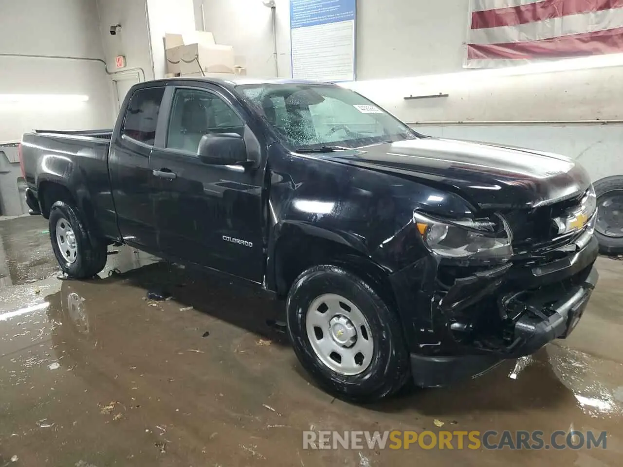 4 fotografías del automóvil dañado 1GCHSBEA9K1235875 CHEVROLET COLORADO 2019