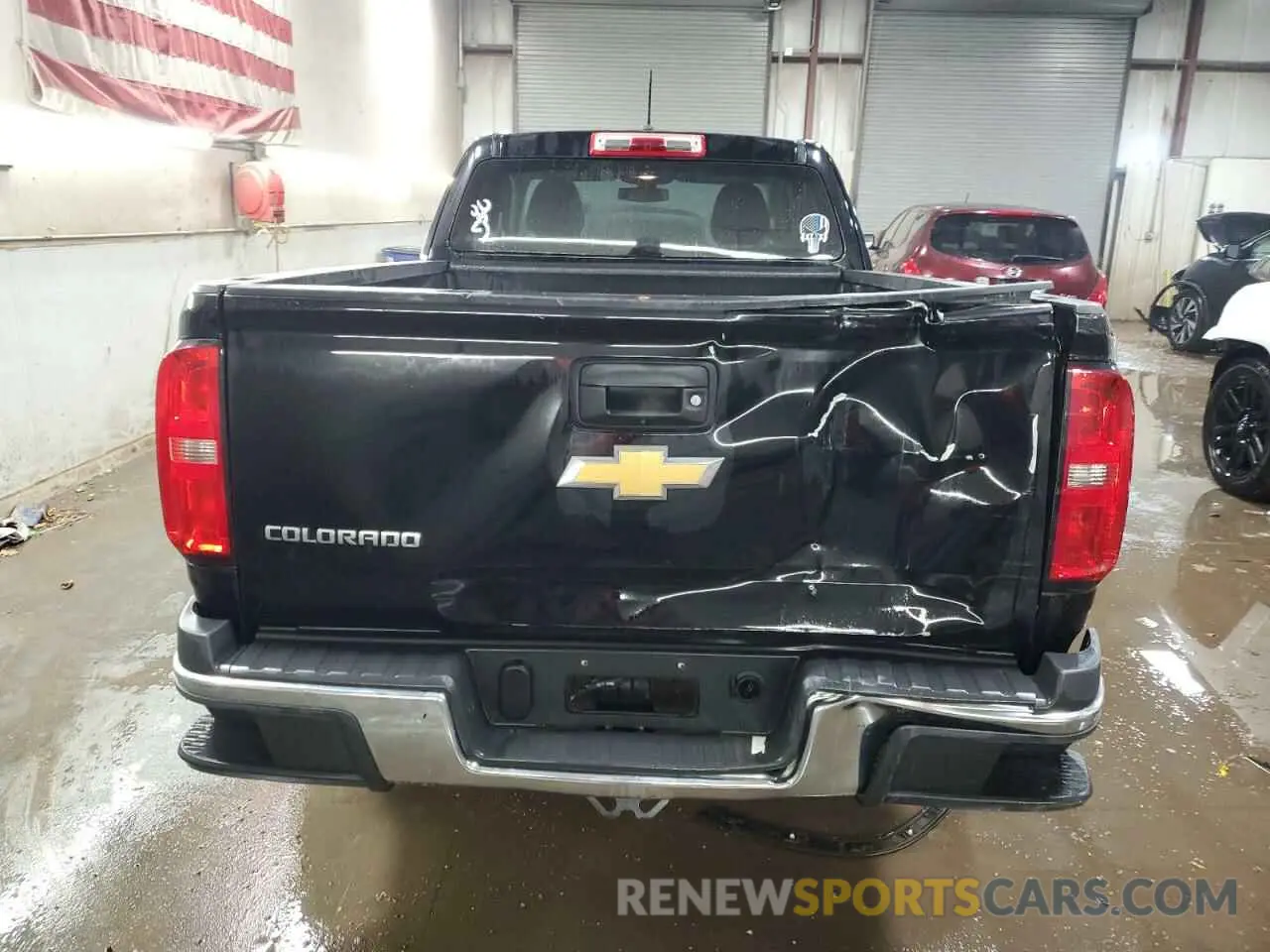 6 fotografías del automóvil dañado 1GCHSBEA9K1235875 CHEVROLET COLORADO 2019