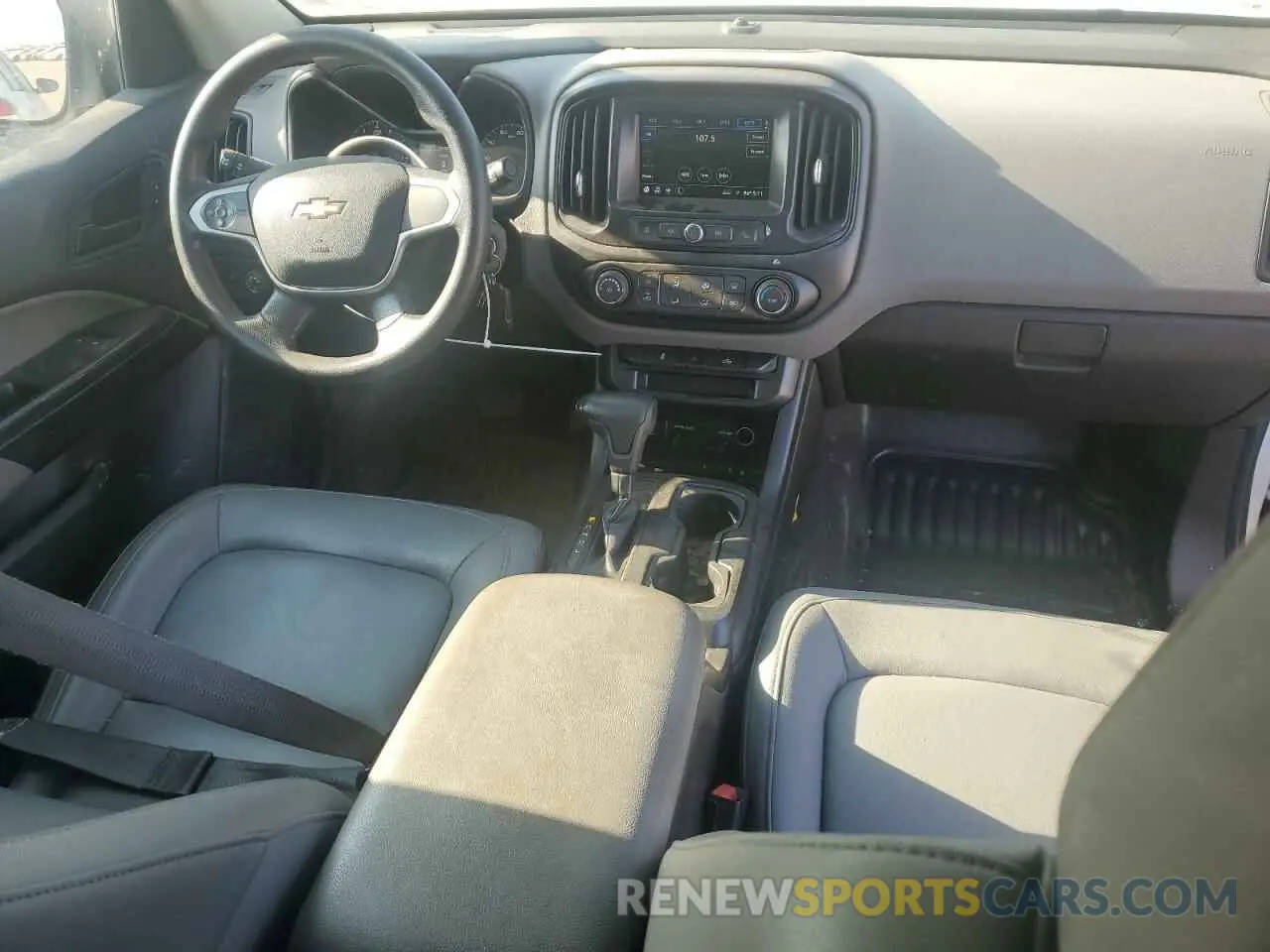 8 fotografías del automóvil dañado 1GCHSBEA9K1280878 CHEVROLET COLORADO 2019