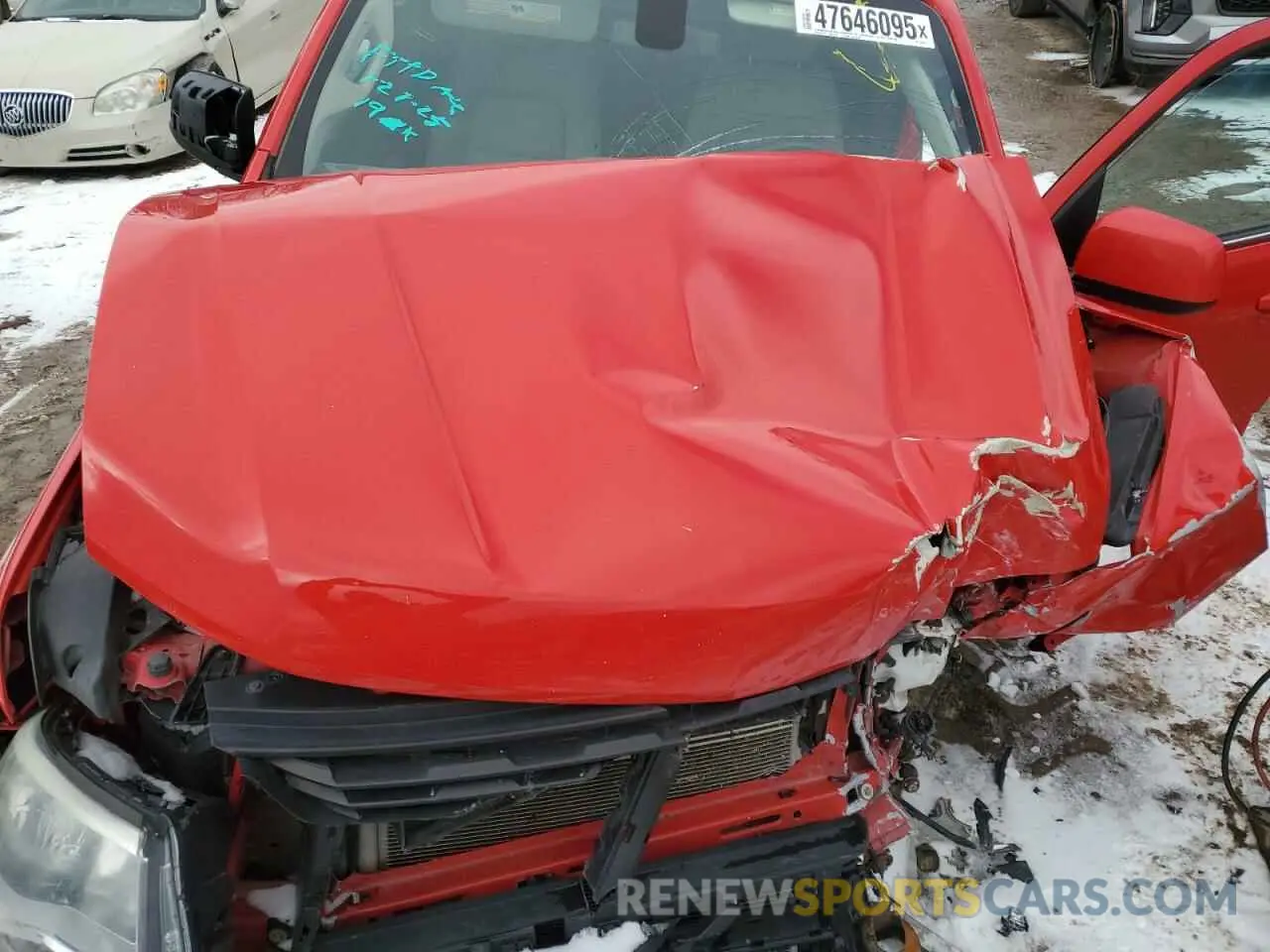 11 fotografías del automóvil dañado 1GCHSBEN0K1283476 CHEVROLET COLORADO 2019