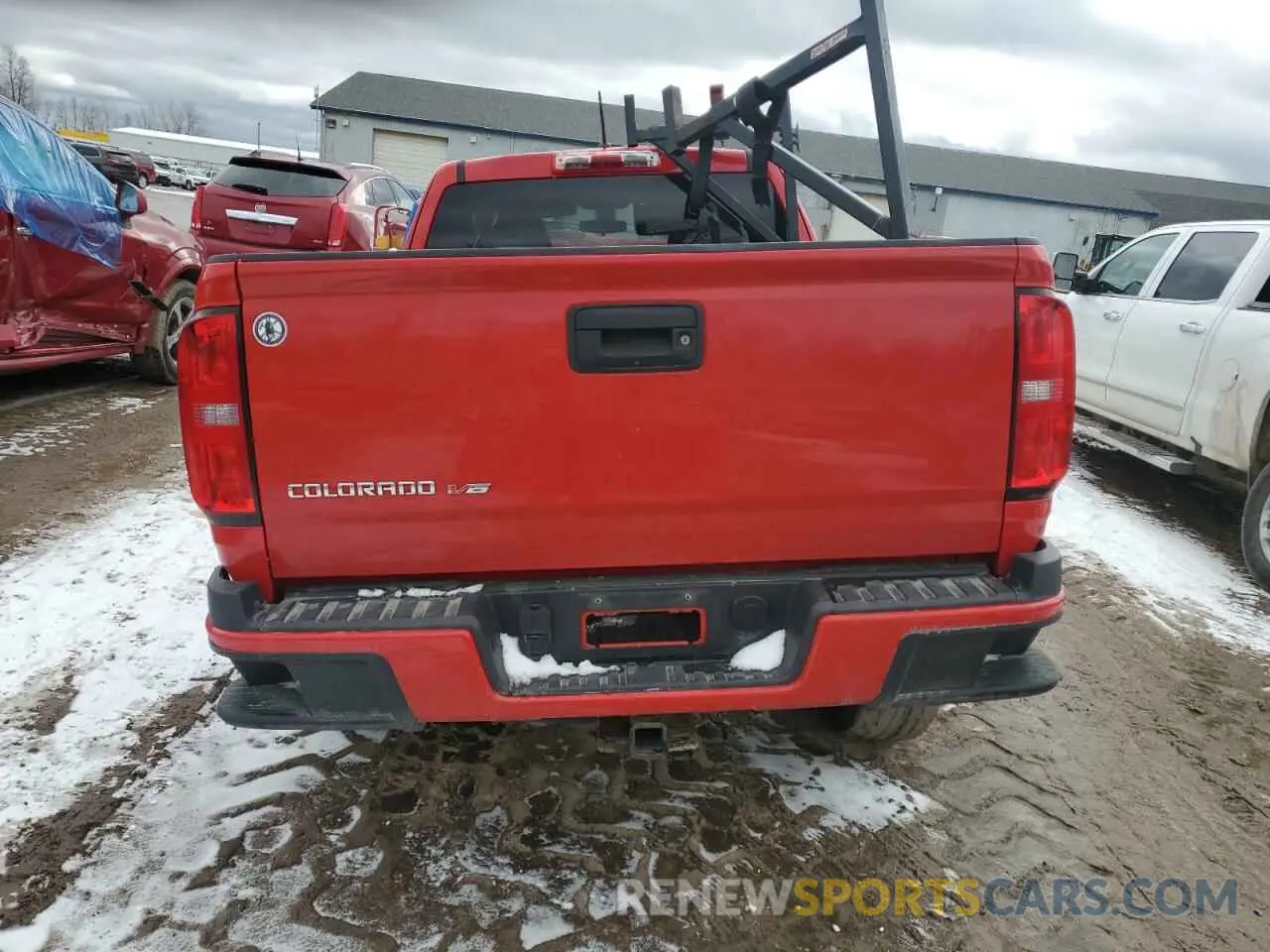 6 fotografías del automóvil dañado 1GCHSBEN0K1283476 CHEVROLET COLORADO 2019