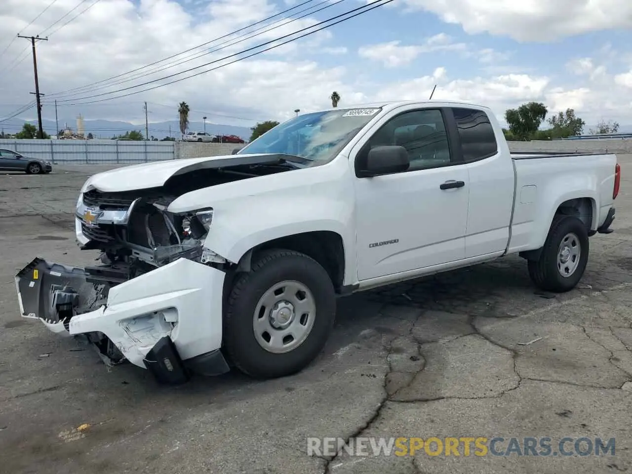 1 fotografías del automóvil dañado 1GCHSBEN2K1269370 CHEVROLET COLORADO 2019