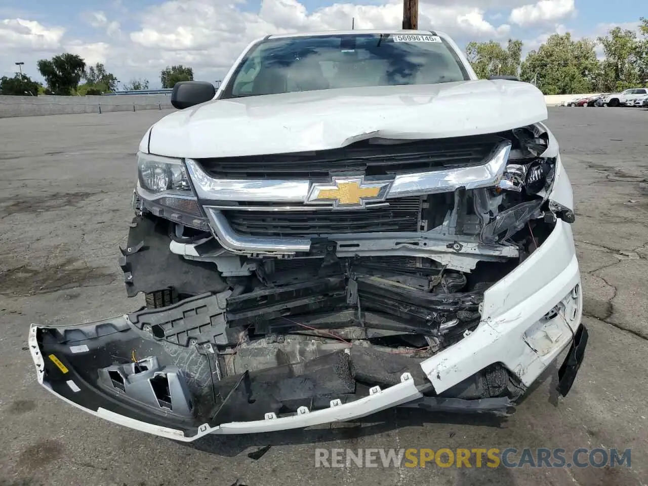 5 fotografías del automóvil dañado 1GCHSBEN2K1269370 CHEVROLET COLORADO 2019