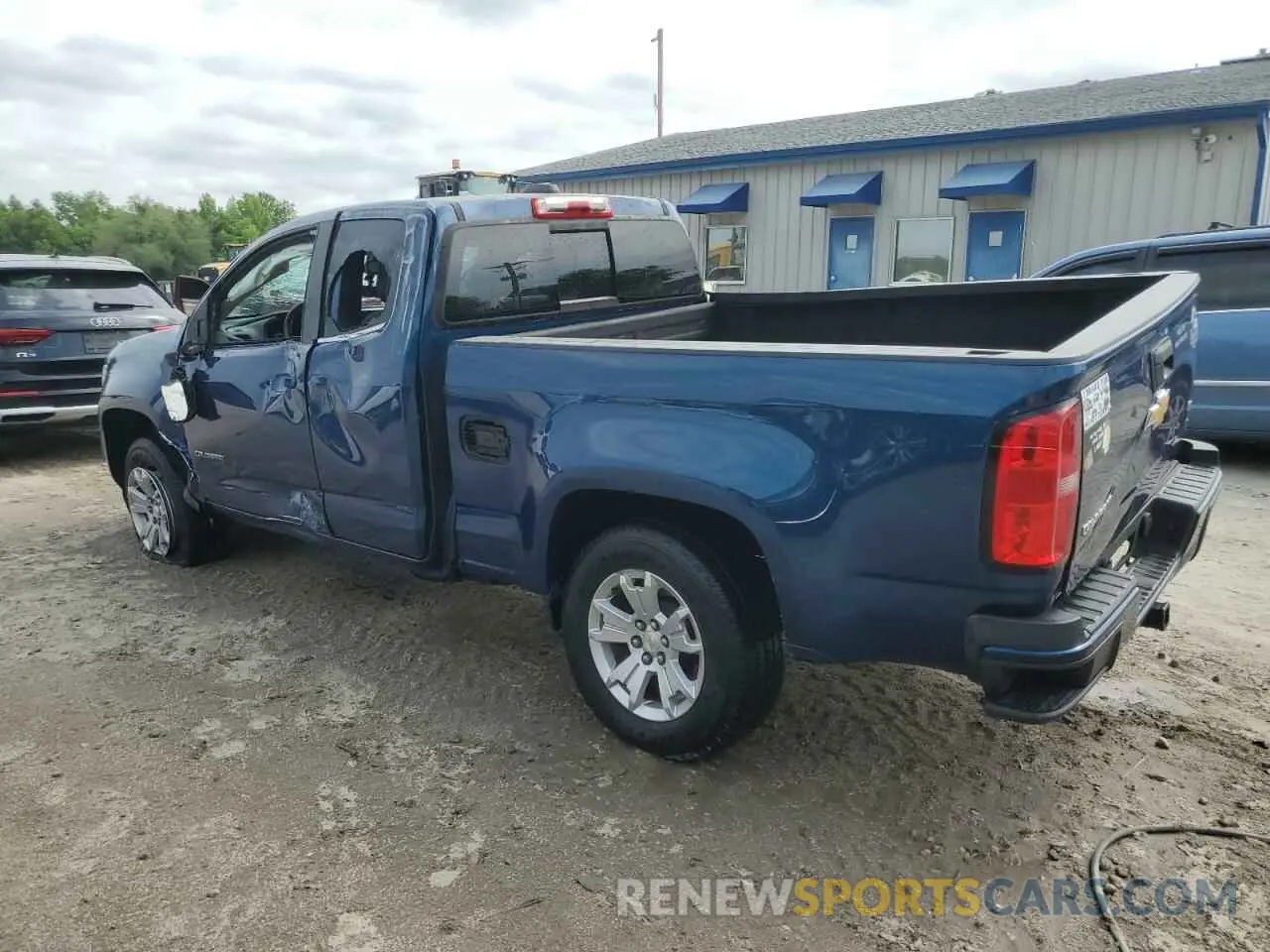 2 fotografías del automóvil dañado 1GCHSCEA3K1132389 CHEVROLET COLORADO 2019