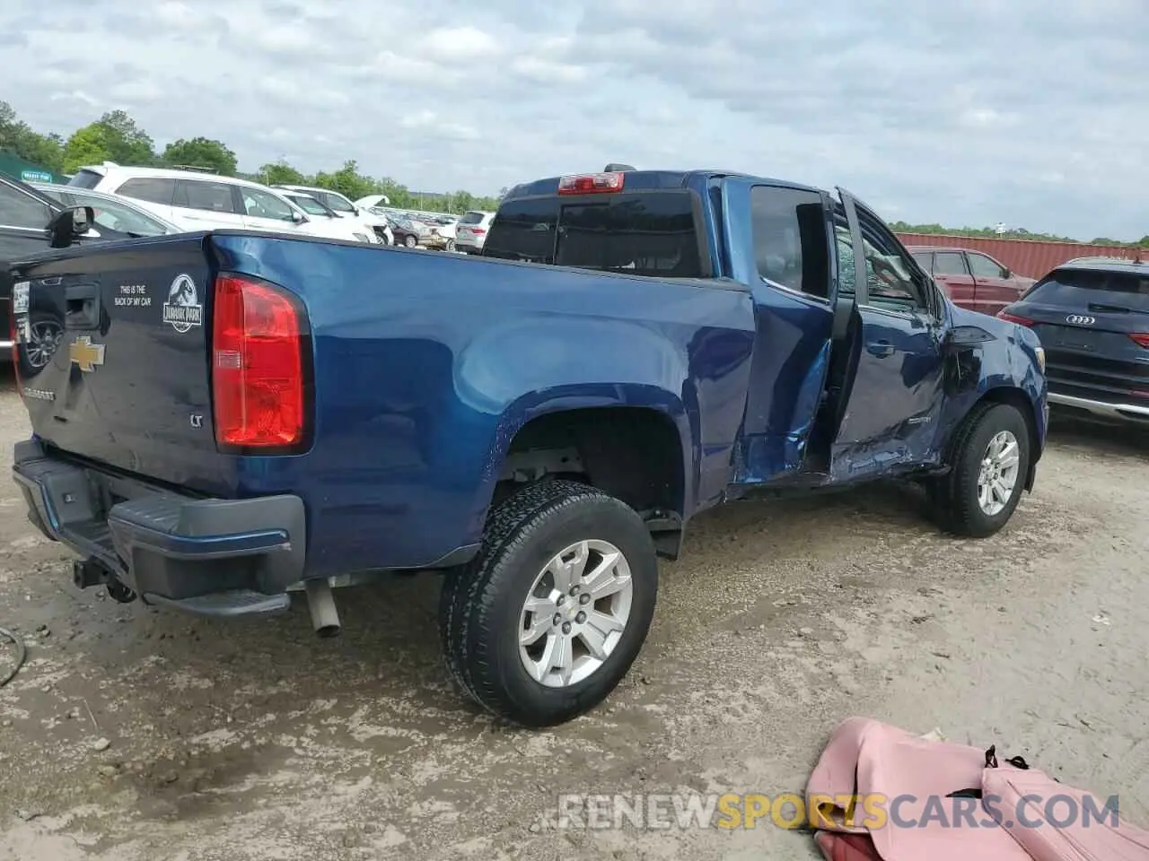 3 fotografías del automóvil dañado 1GCHSCEA3K1132389 CHEVROLET COLORADO 2019