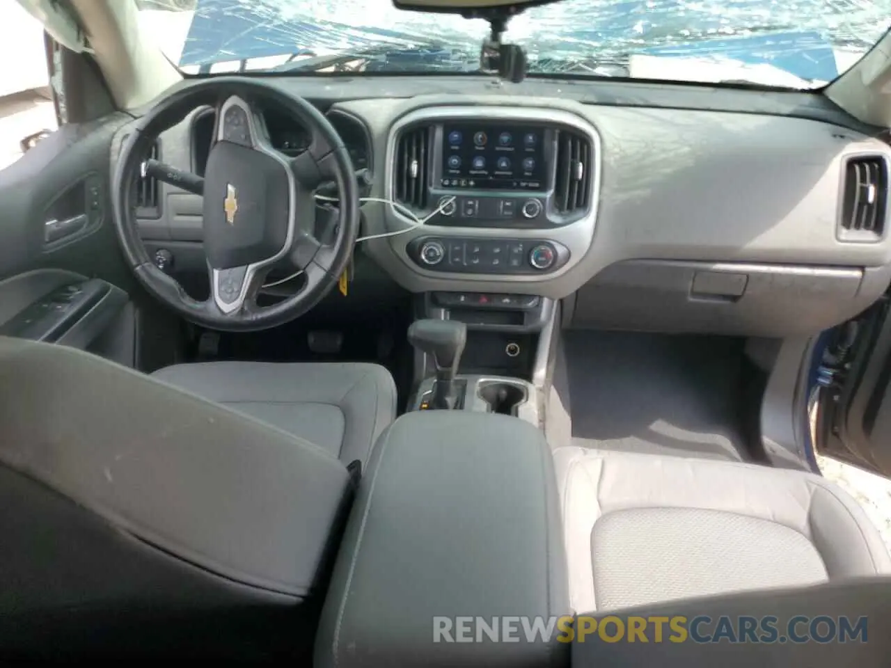 8 fotografías del automóvil dañado 1GCHSCEA3K1132389 CHEVROLET COLORADO 2019