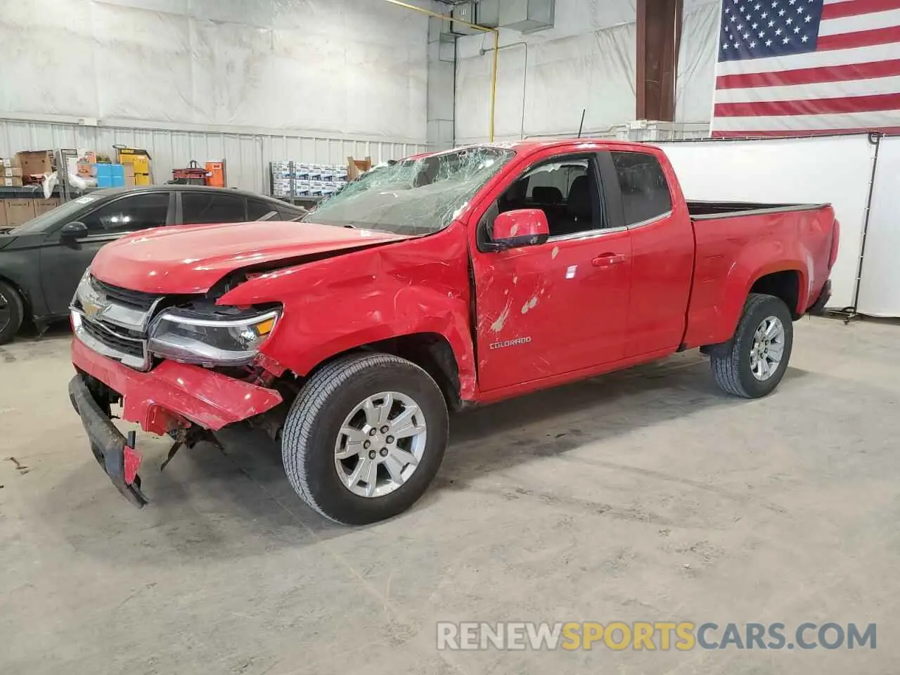 1 fotografías del automóvil dañado 1GCHSCEAXK1174445 CHEVROLET COLORADO 2019