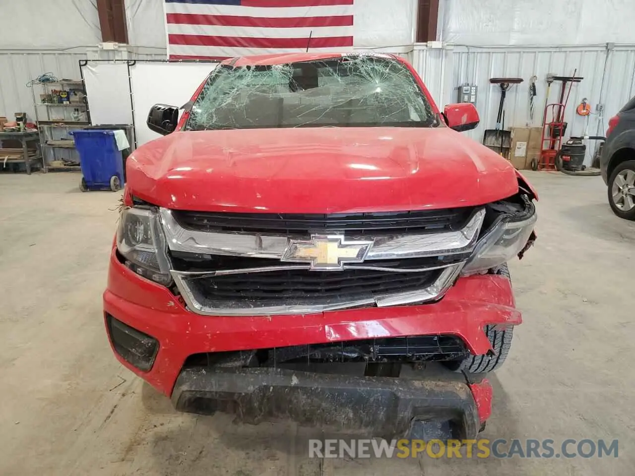 5 fotografías del automóvil dañado 1GCHSCEAXK1174445 CHEVROLET COLORADO 2019