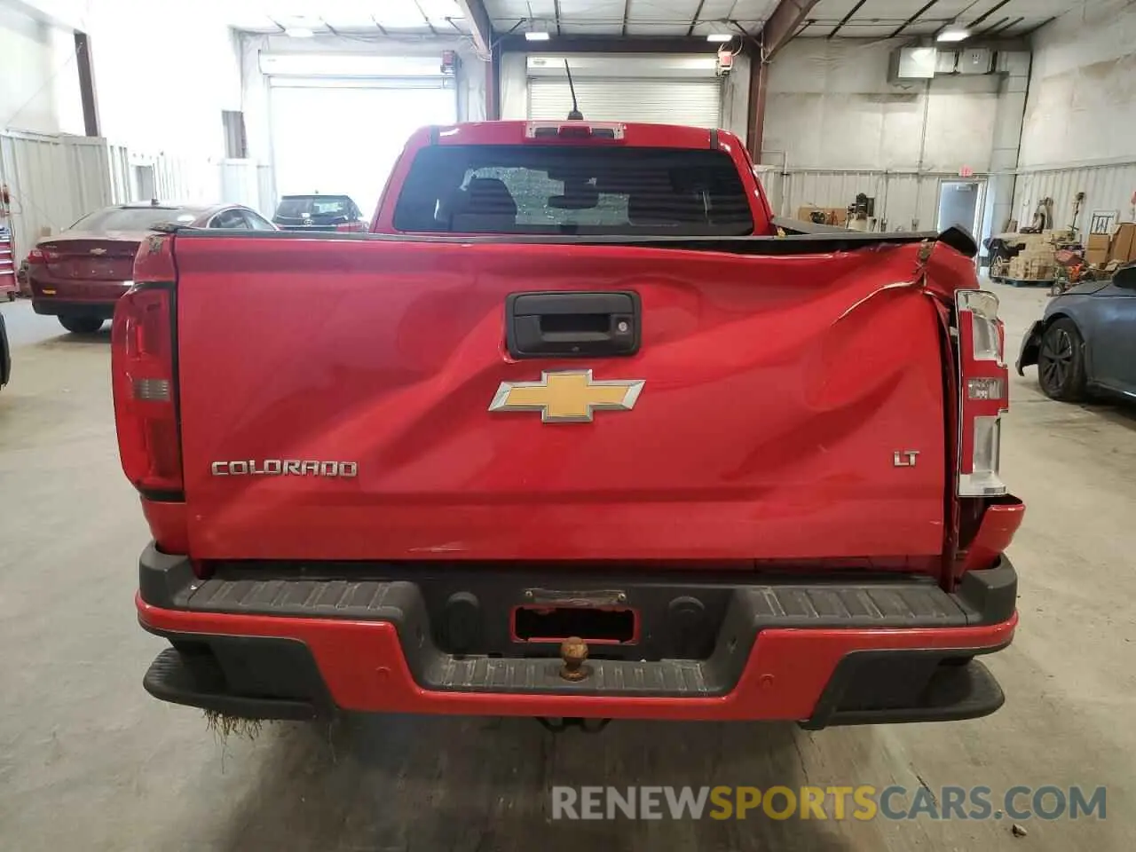 6 fotografías del automóvil dañado 1GCHSCEAXK1174445 CHEVROLET COLORADO 2019
