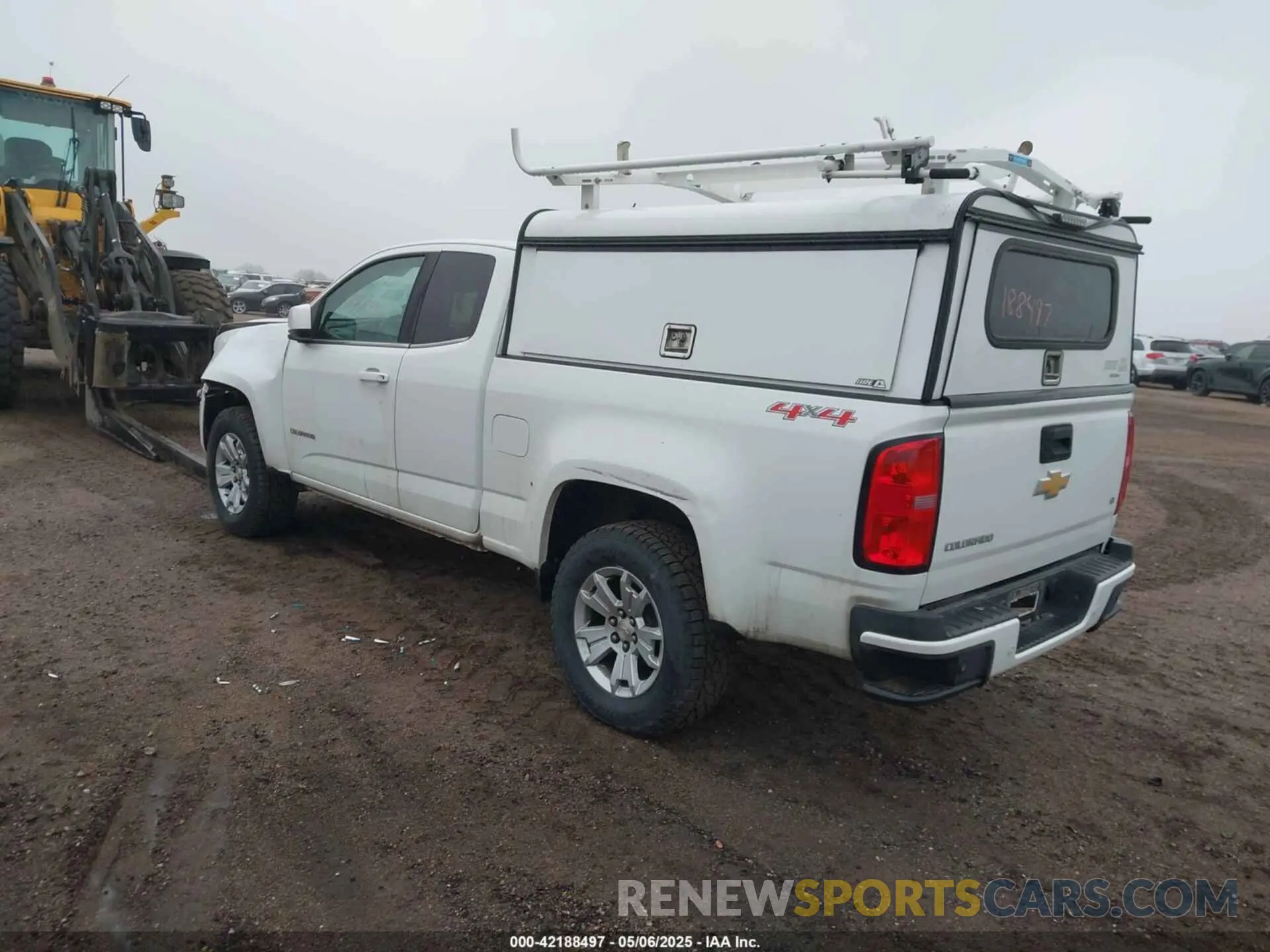 3 fotografías del automóvil dañado 1GCHTCEA8K1124639 CHEVROLET COLORADO 2019