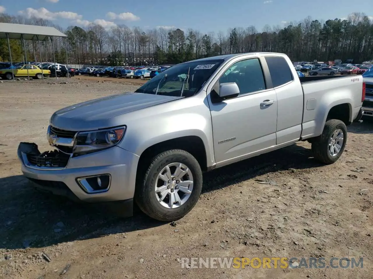 1 fotografías del automóvil dañado 1GCHTCEN2K1232824 CHEVROLET COLORADO 2019