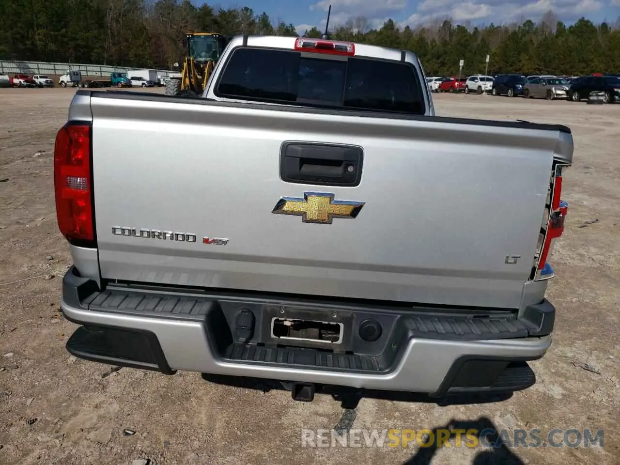 6 fotografías del automóvil dañado 1GCHTCEN2K1232824 CHEVROLET COLORADO 2019