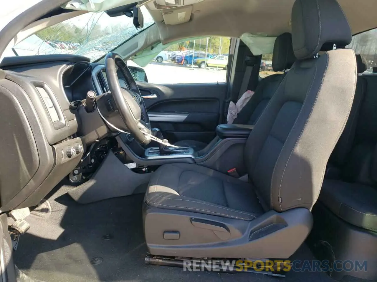 7 fotografías del automóvil dañado 1GCHTCEN2K1232824 CHEVROLET COLORADO 2019
