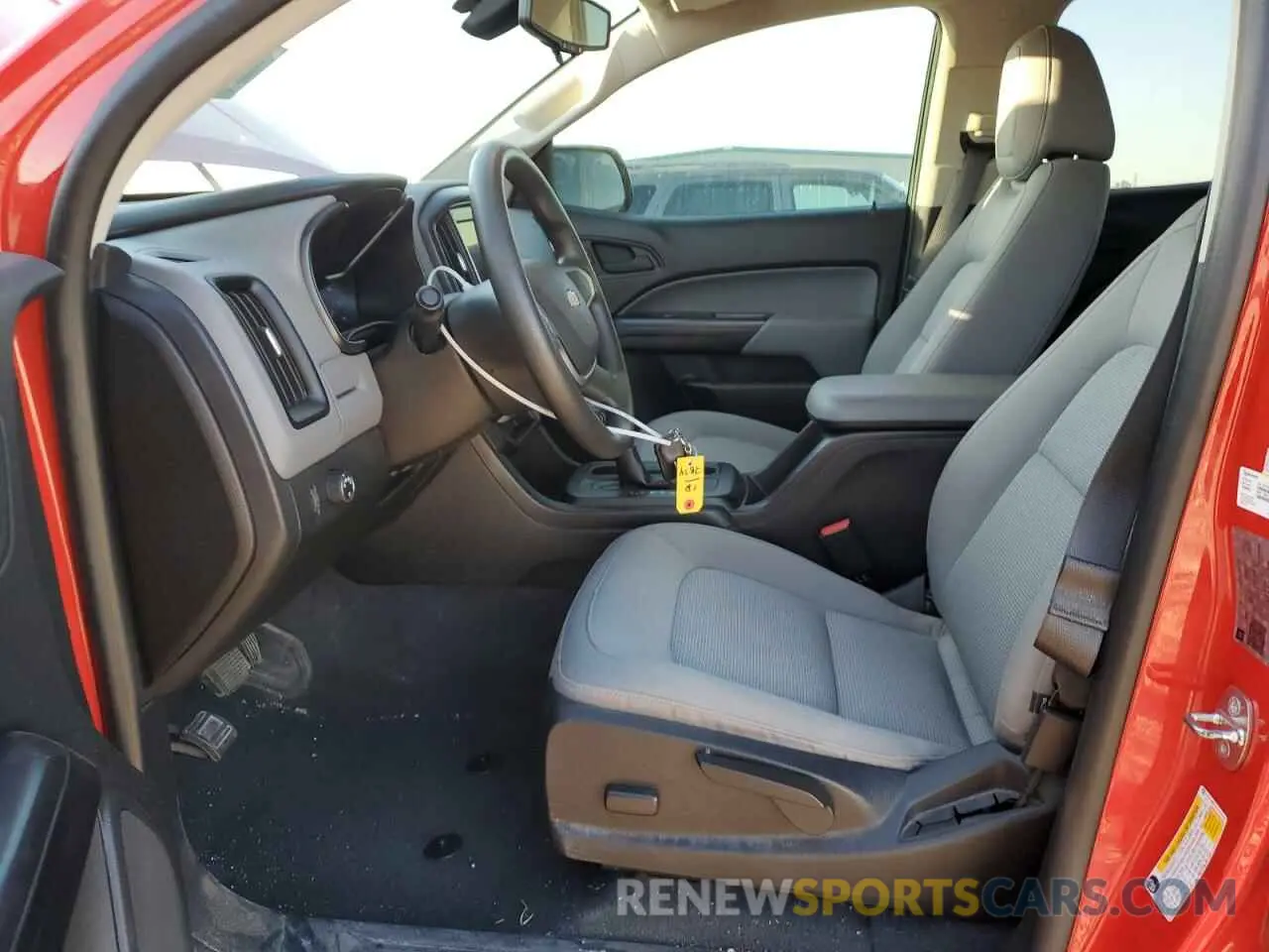 7 fotografías del automóvil dañado 1GCGSBEA2L1207834 CHEVROLET COLORADO 2020