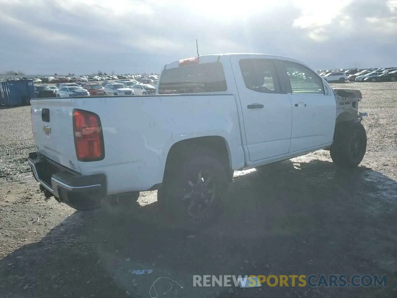 3 fotografías del automóvil dañado 1GCGSBEA9L1100733 CHEVROLET COLORADO 2020